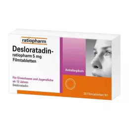 DESLORATADIN-ratiopharm 5 mg compresse rivestite con film, 20 pz