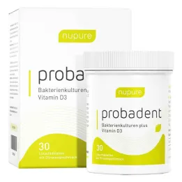 Nupure probadent pastiglie flora orale al limone, 30 pz