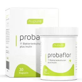 NUPURE probiotici probaflor per riabilitazione intestinale caps., 30 pz