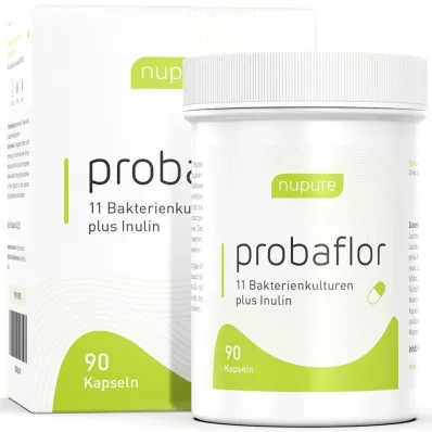 NUPURE probaflor probiotici per la pulizia intestinale capsule, 90 pz