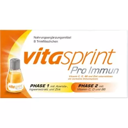 VITASPRINT Pro Immun bottiglie per bere, 8 pezzi