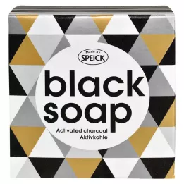 MADE BY SPEICK Sapone nero Sapone al carbone attivo, 100 g