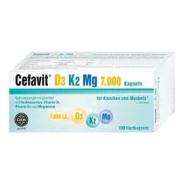 CEFAVIT D3 K2 Mg 7.000 UI capsule rigide, 100 pz