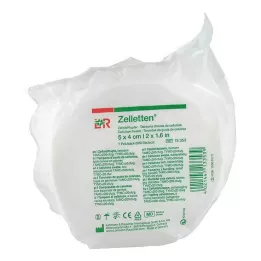 ZELLETTEN Tamponi 4x5 cm rotolo germ-depauperante, 500 pz