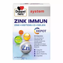 DOPPELHERZ Compresse del sistema Zinc Immun Depot, 30 pz