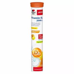 DOPPELHERZ Vitamina D3 2000 I.E. compresse effervescenti, 15 pz