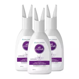 ELL-CRANELL Soluzione da 250 microgrammi/ml per uso sulla testa, 3x200 ml