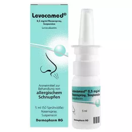 LEVOCAMED 0,5 mg/ml spray nasale sospensione, 5 ml