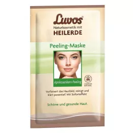 LUVOS Maschera esfoliante in crema allargilla curativa, 2X7,5 ml
