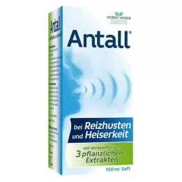 ANTALL per tosse secca e raucedine succo, 100 ml