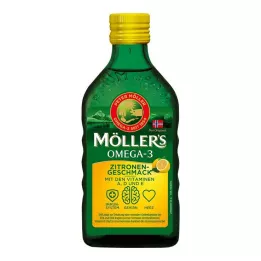MÖLLEROlio Omega-3 al gusto di limone, 250 ml