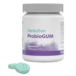 DENTASAN ProbioGUM Spearmint Chewing Gum, 30 pz