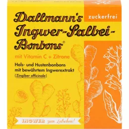 DALLMANNS Bonbon allo zenzero e salvia, 37 g