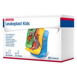 Strisce per bambini Leukoplast 38x63mm / 19x56mm 50 pezzi cad., 100 pezzi cad