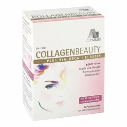 COLLAGENBEAUTY più stick di acido ialuronico ed elastina, 30 pz