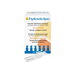 HYLOVIS Pipette di diga con occhiali Lipo, 30x0,4 ml