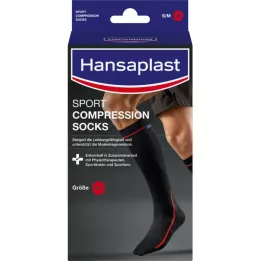 Hansaplast Sport Compression Socks Size L, 2 pz