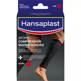 Hansaplast Sport Compression Calf Manica taglia L, 2 pz