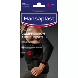 Hansaplast Dimensioni a maniche a braccio di compressione sportiva M, 2 pz