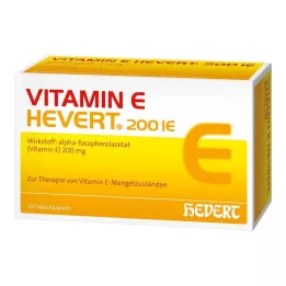 VITAMIN E HEVERT 200 UI capsule molli, 100 pz