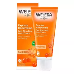 WELEDA Crema mani Sea Buckthorn Express, 50 ml