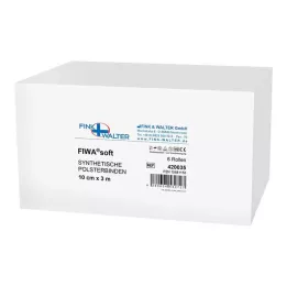 POLSTERBINDE sinteticamente 10 cmx3 m unsteril, 6 pz