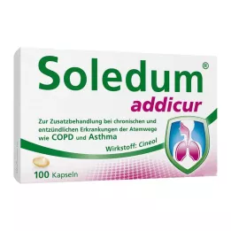 SOLEDUM addicur 200 mg capsule molli gastroresistenti, 100 pz