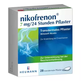 NIKOFRENON Cerotto transdermico da 7 mg/24 ore, 28 pz