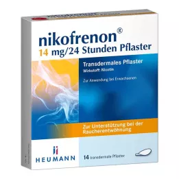 NIKOFRENON Cerotto transdermico da 14 mg/24 ore, 14 pz