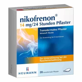 NIKOFRENON Cerotto transdermico da 14 mg/24 ore, 28 pz