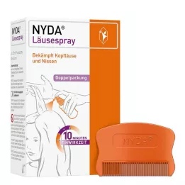 NYDA Spray antipidocchi, 2X50 ml