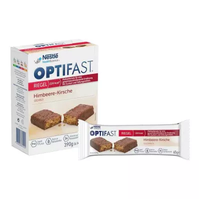 OPTIFAST Barretta Lampone-Ciliegia, 6X65 g OPTIFAST Barretta Lampone-Ciliegia, 6X65 g