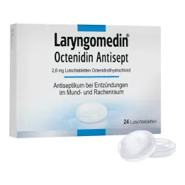 Laringomedina Octenidine Antisept, 24 pz