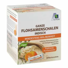 Gusci di semi delle pulci Bastoncini indiani Arancione, 90 pz