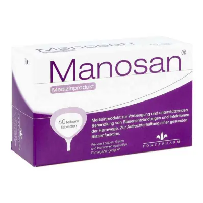 Compresse Manosan (60 pezzi)