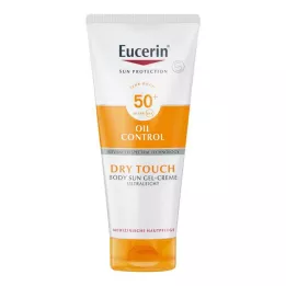 EUCERIN Gel-Crema Solare Corpo Controllo Olio LSF 50+, 200 ml