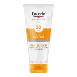 EUCERIN Gel-Crema Solare Corpo Controllo Olio LSF 30, 200 ml