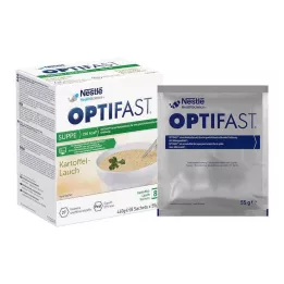 OPTIFAST Zuppa di patate e porri in polvere, 8X55 g