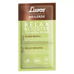 LUVOS Argilla curativa Relax Booster&Maschera detergente 2+7,5 ml, 1 P