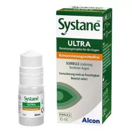 SYSTANE ULTRA Agente umettante per palpebre senza conservanti, 10 ml