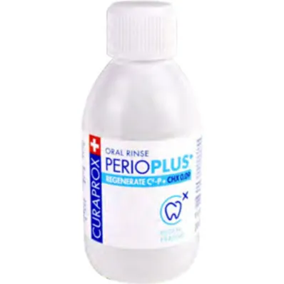 Curaprox Perio Plus + Collutorio rigenerante.CHX 0,09%, 100 ml Curaprox Perio Plus + Collutorio rigenerante.CHX 0,09%, 100 ml