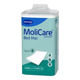 MOLICARE Mat di letto premium 5 cadute 40x60 cm, 30 pz