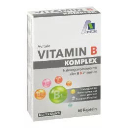 Capsule complesse della vitamina B, 60 pz