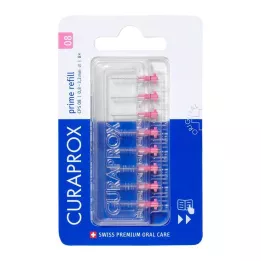 CURAPROX CPS 08 prime Spazzolini interdentali Ricarica, 8 pz