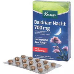KNEIPP Valeriana Notte 700 mg compresse rivestite, 30 pz