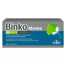 BINKO Memo compresse con pellicola da 80 mg, 30 pz