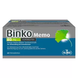 BINKO Memo 80 mg compresse rivestite con film, 60 pz