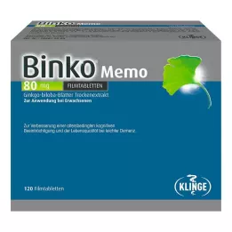 BINKO Memo compresse con pellicola da 80 mg, 120 pz