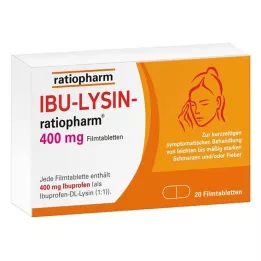 IBU-LYSIN-ratiopharm 400 mg compresse rivestite con film, 20 pz