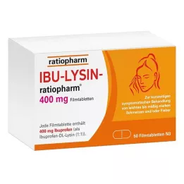 IBU-LYSIN-ratiopharm 400 mg compresse rivestite con film, 50 pz